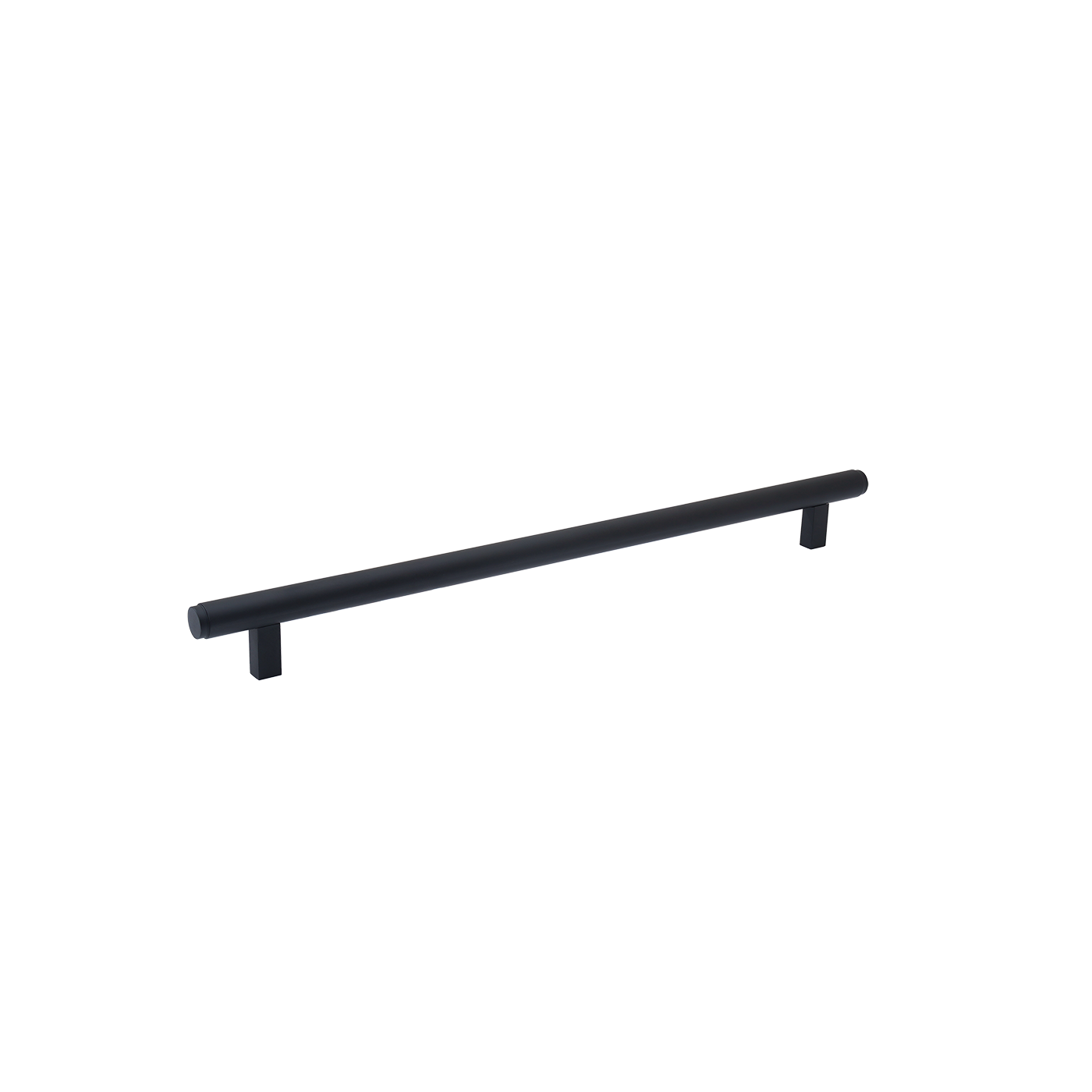 Momo Bellevue Plain Appliance Pull Solid Brass 416mm in Matt Black