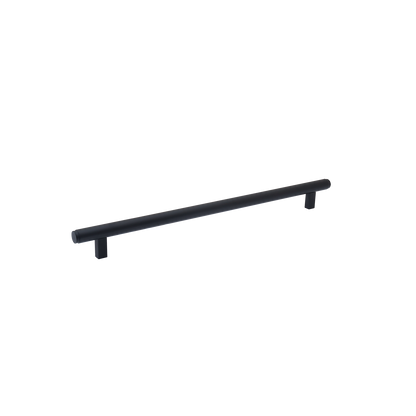 Momo Bellevue Plain Appliance Pull Solid Brass 416mm in Matt Black