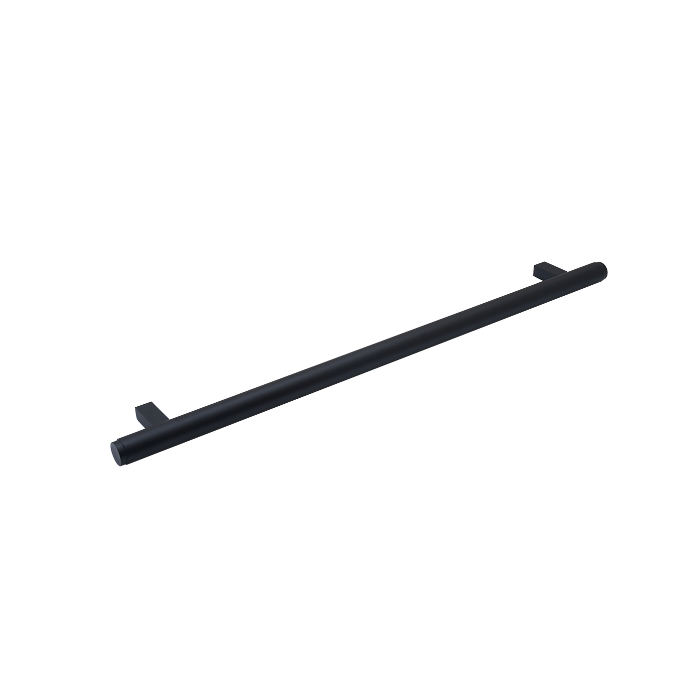 Momo Bellevue Plain Appliance Pull Solid Brass 416mm in Matt Black (1)