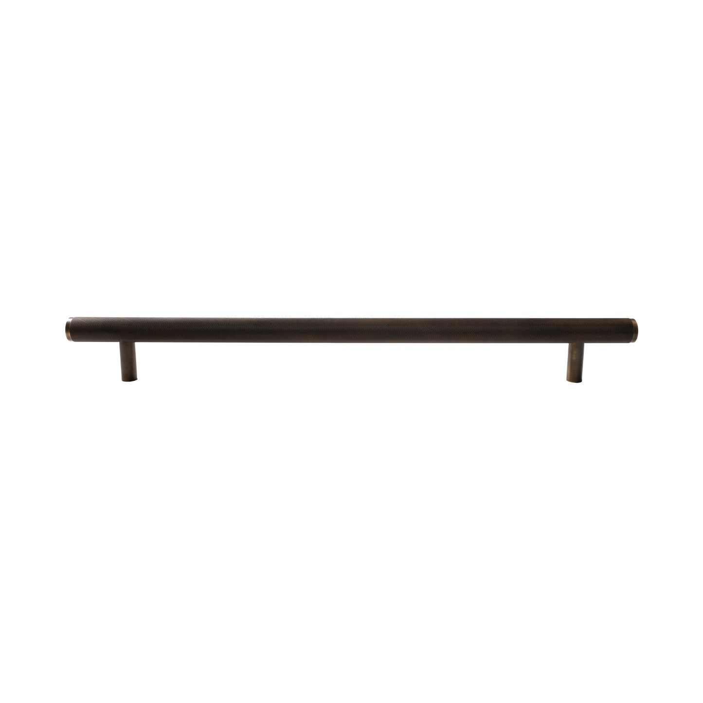 Momo Bellevue Knurled Solid Brass Entrance Pull Handle In Bronze (1)