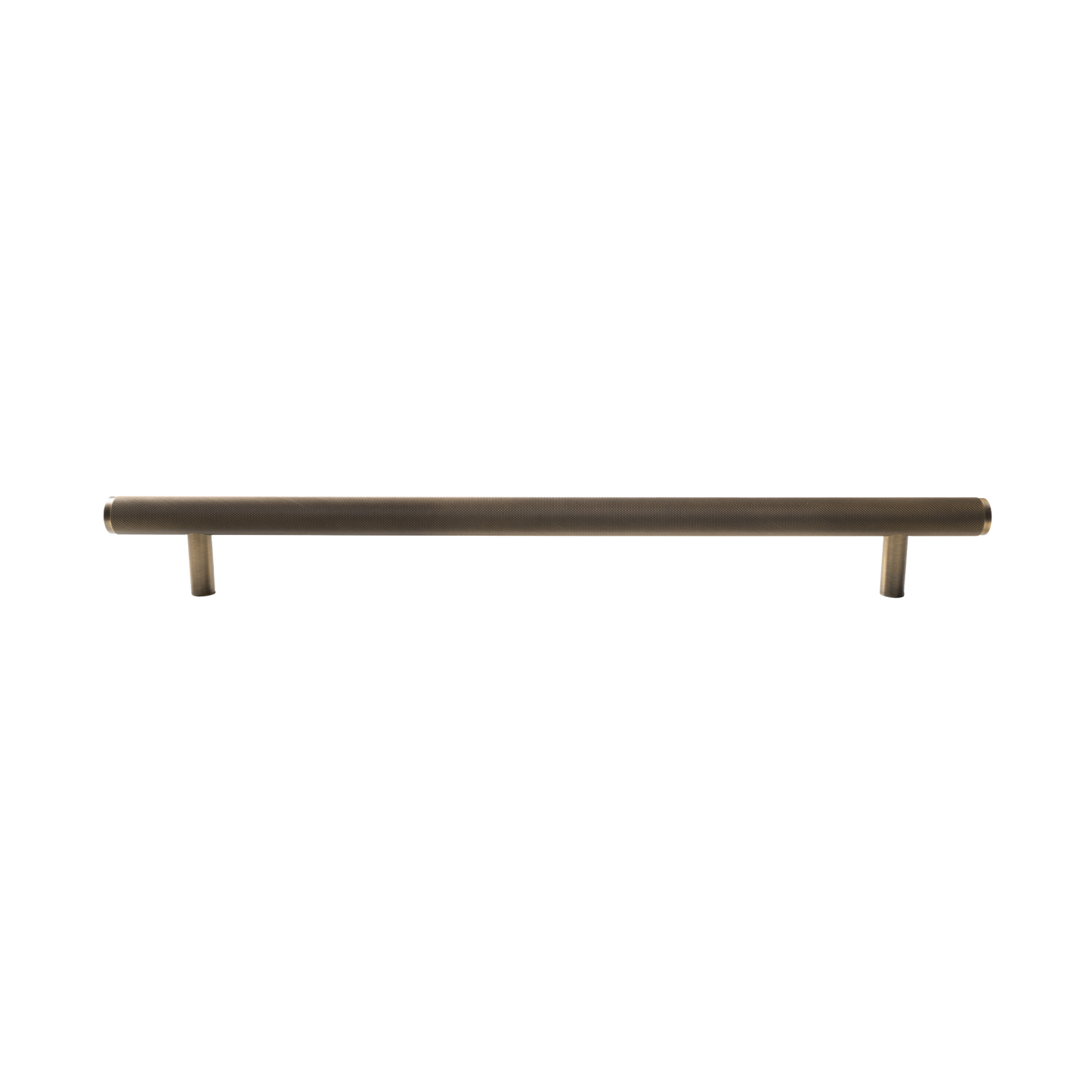 Momo Bellevue Knurled Solid Brass Entrance Pull Handle In Dark Brushed Brass (1)