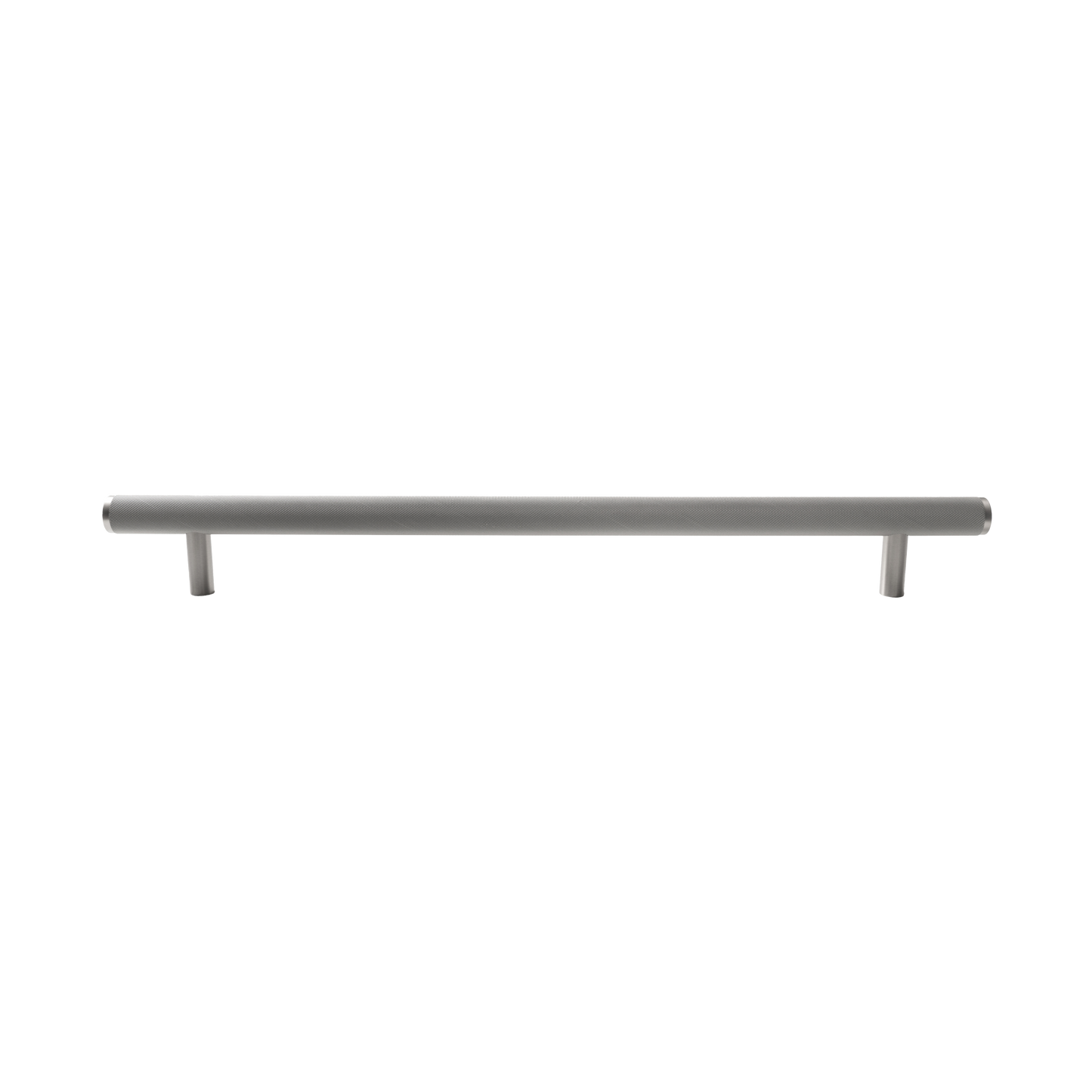 Momo Bellevue Knurled Solid Brass Entrance Pull Handle In Dull Brushed Nickel (1)