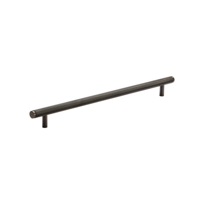 Momo Bellevue Knurled Solid Brass Entrance Pull Handle In Dark Bronze