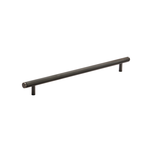 Momo Bellevue Knurled Solid Brass Entrance Pull Handle In Dark Bronze
