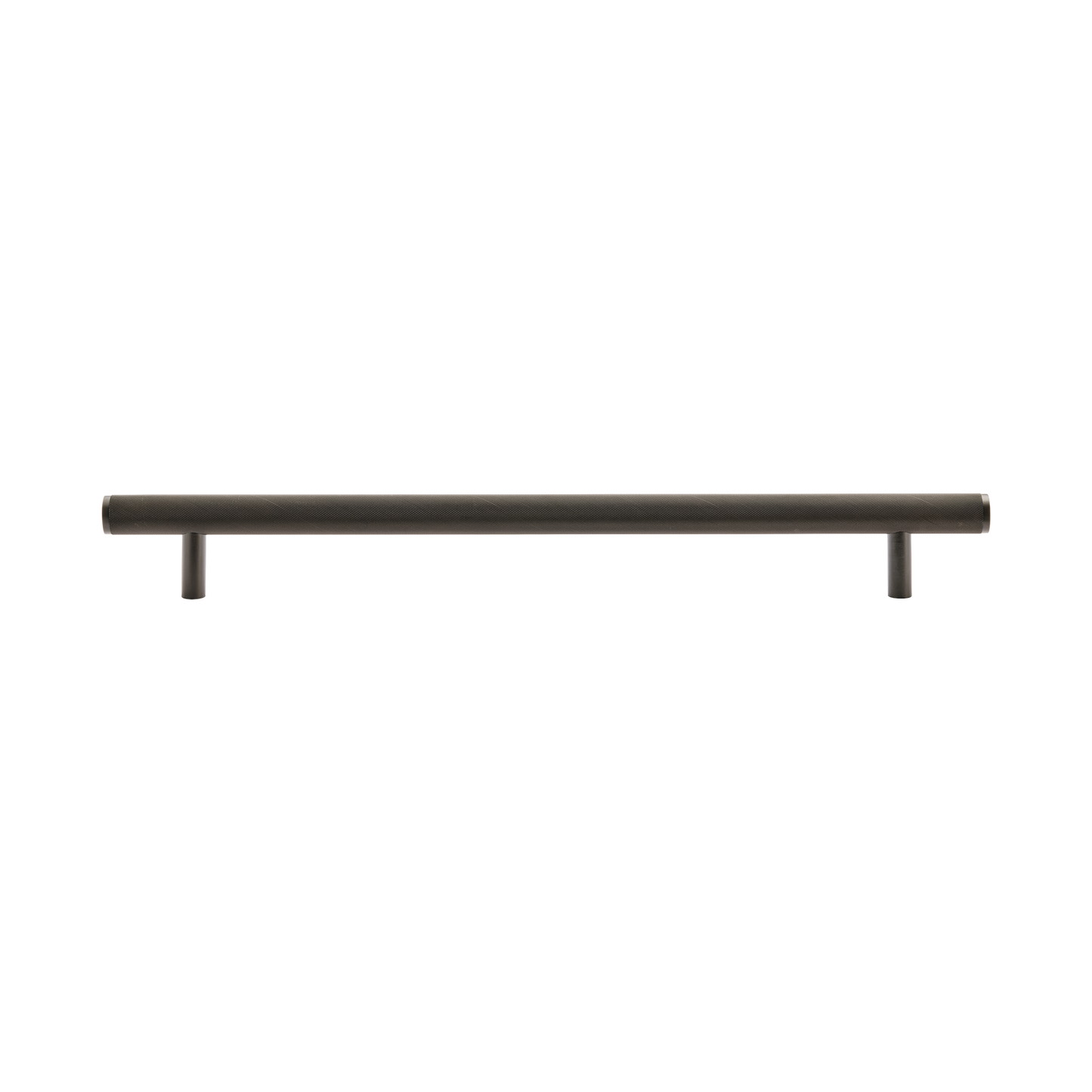 Momo Bellevue Knurled Solid Brass Entrance Pull Handle In Dark Bronze (1)