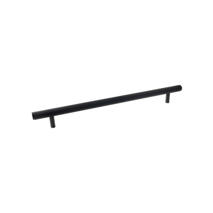 Momo Bellevue Knurled Solid Brass Entrance Pull Handle In Matt Black