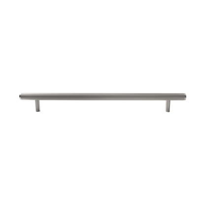 Momo Bellevue Lined Solid Brass Entrance Pull Handle In Dull Brushed Nickel (1)