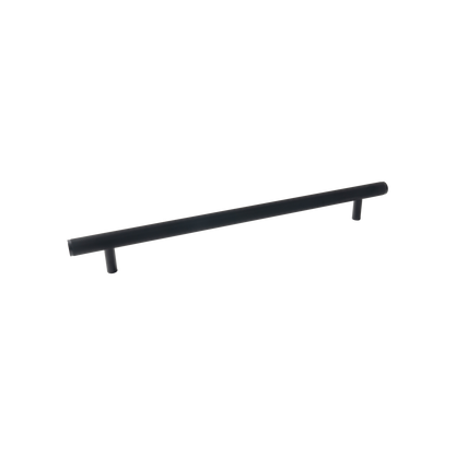 Momo Bellevue Lined Solid Brass Entrance Pull Handle In Matt Black