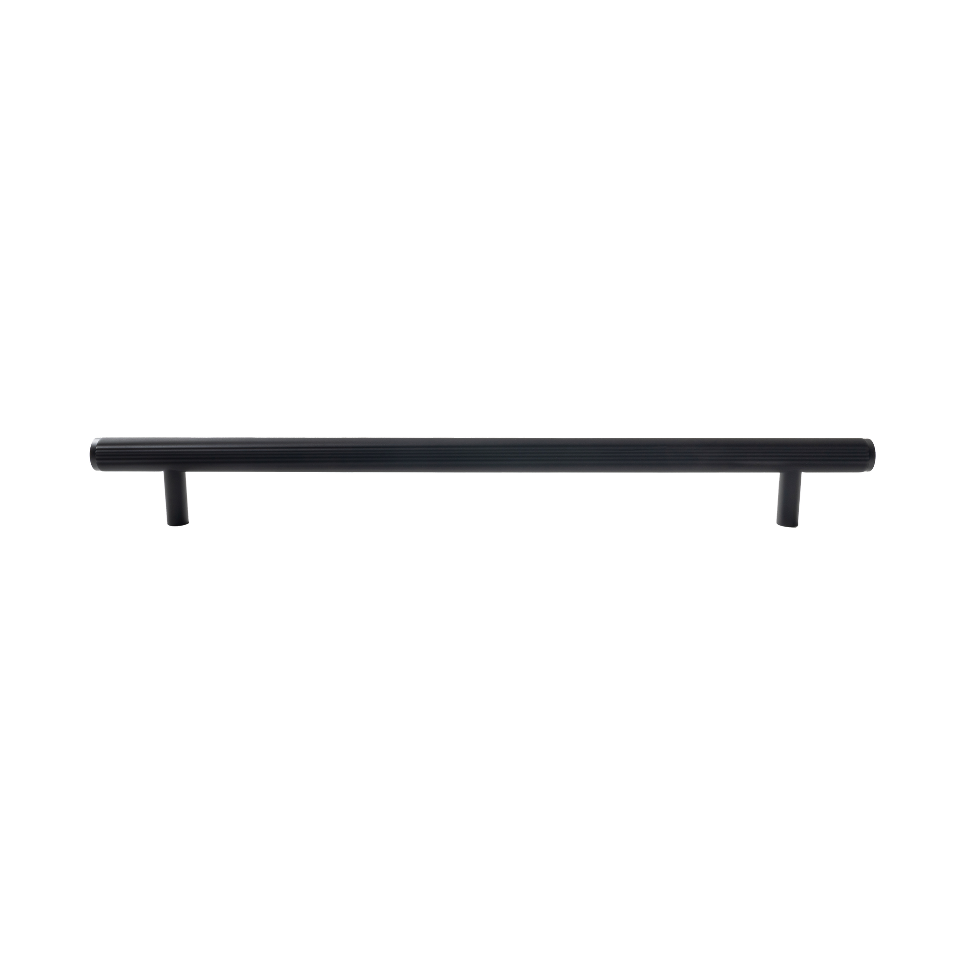Momo Bellevue Lined Solid Brass Entrance Pull Handle In Matt Black (1)