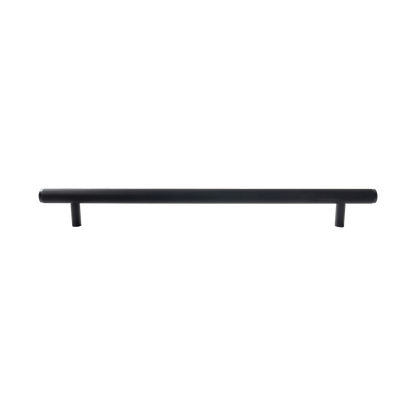 Momo Bellevue Lined Solid Brass Entrance Pull Handle In Matt Black (1)