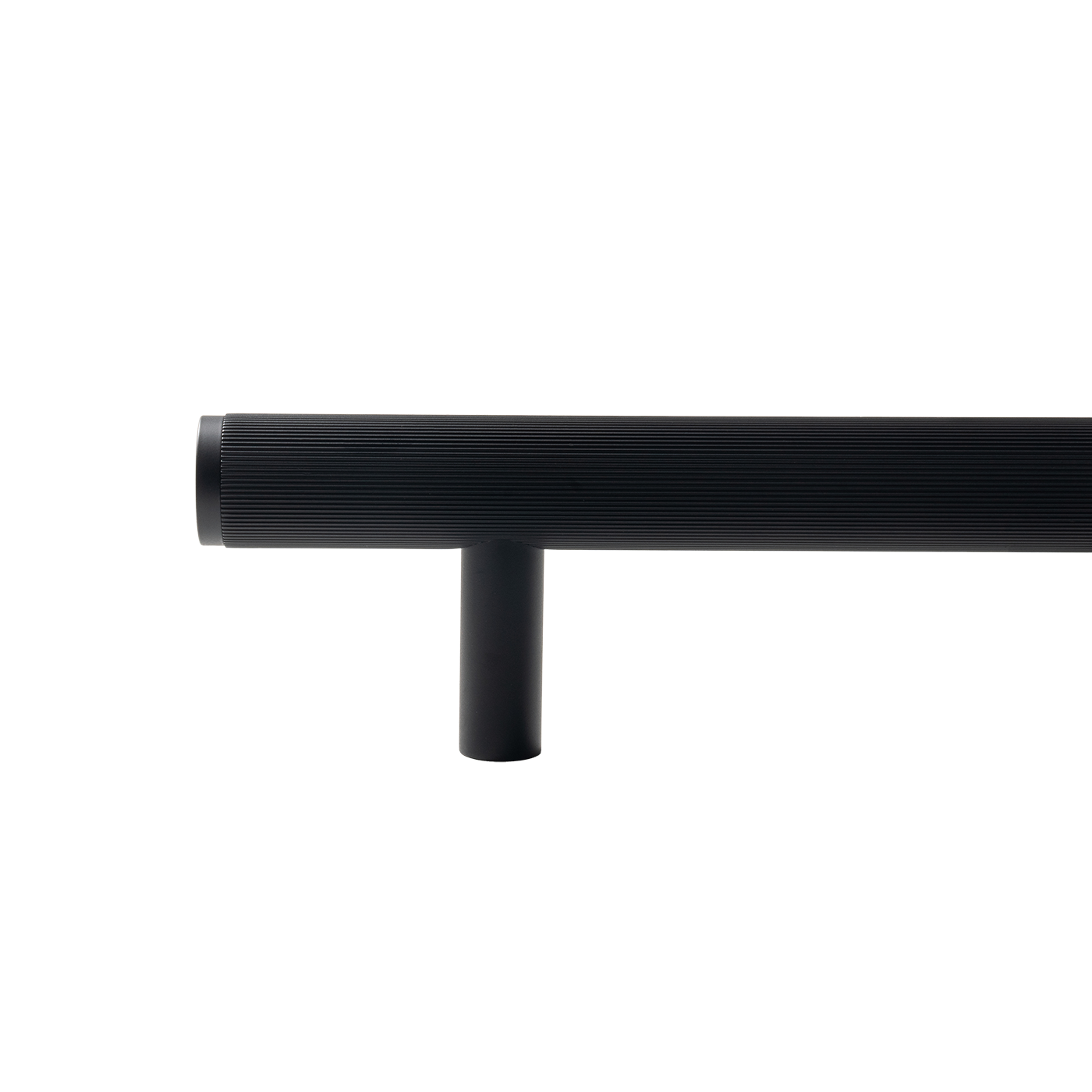 Momo Bellevue Solid Brass Lined Door Pull With Back to Back Fixing In Matt Black (2)