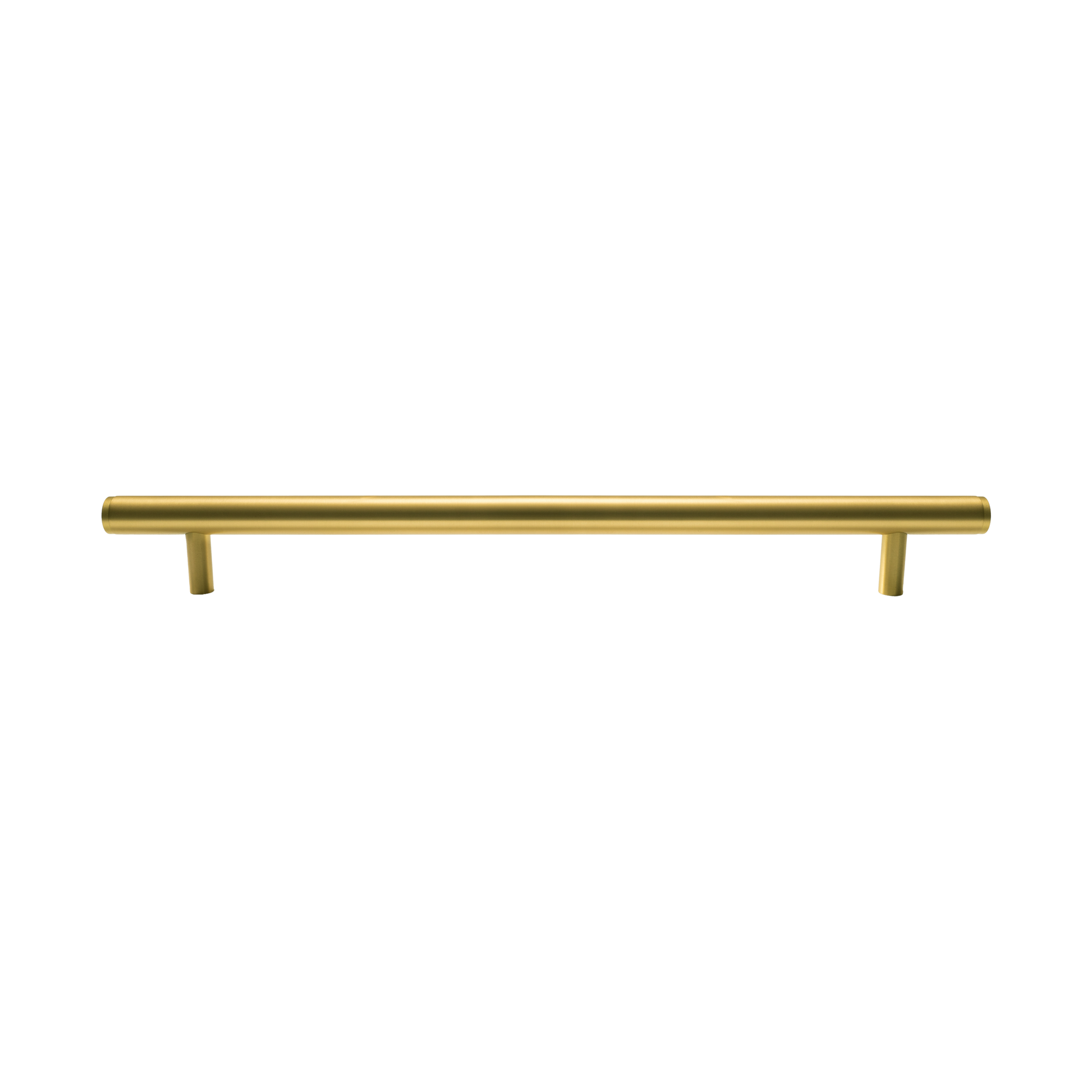 Momo Bellevue Solid Brass Plain Entrance Pull Handle In Brushed Satin Brass (1)