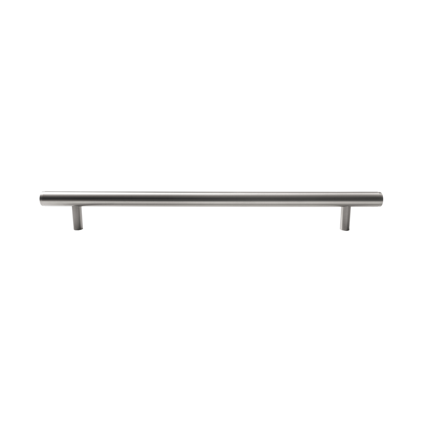 Momo Bellevue Plain Solid Brass Entrance Pull Handle In Dull Brushed Nickel (1)