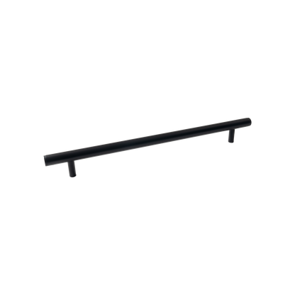 Momo Bellevue Plain Solid Brass Entrance Pull Handle In Matt Black
