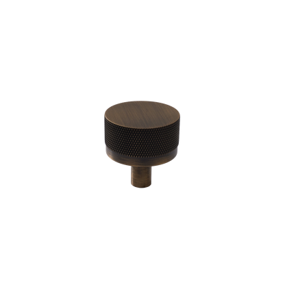 Momo Bellevue Knurled Knob Solid Brass 35mm in Bronze