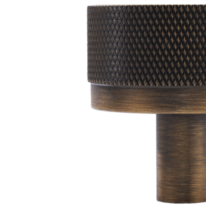 Momo Bellevue Knurled Knob Solid Brass 35mm in Bronze (3)