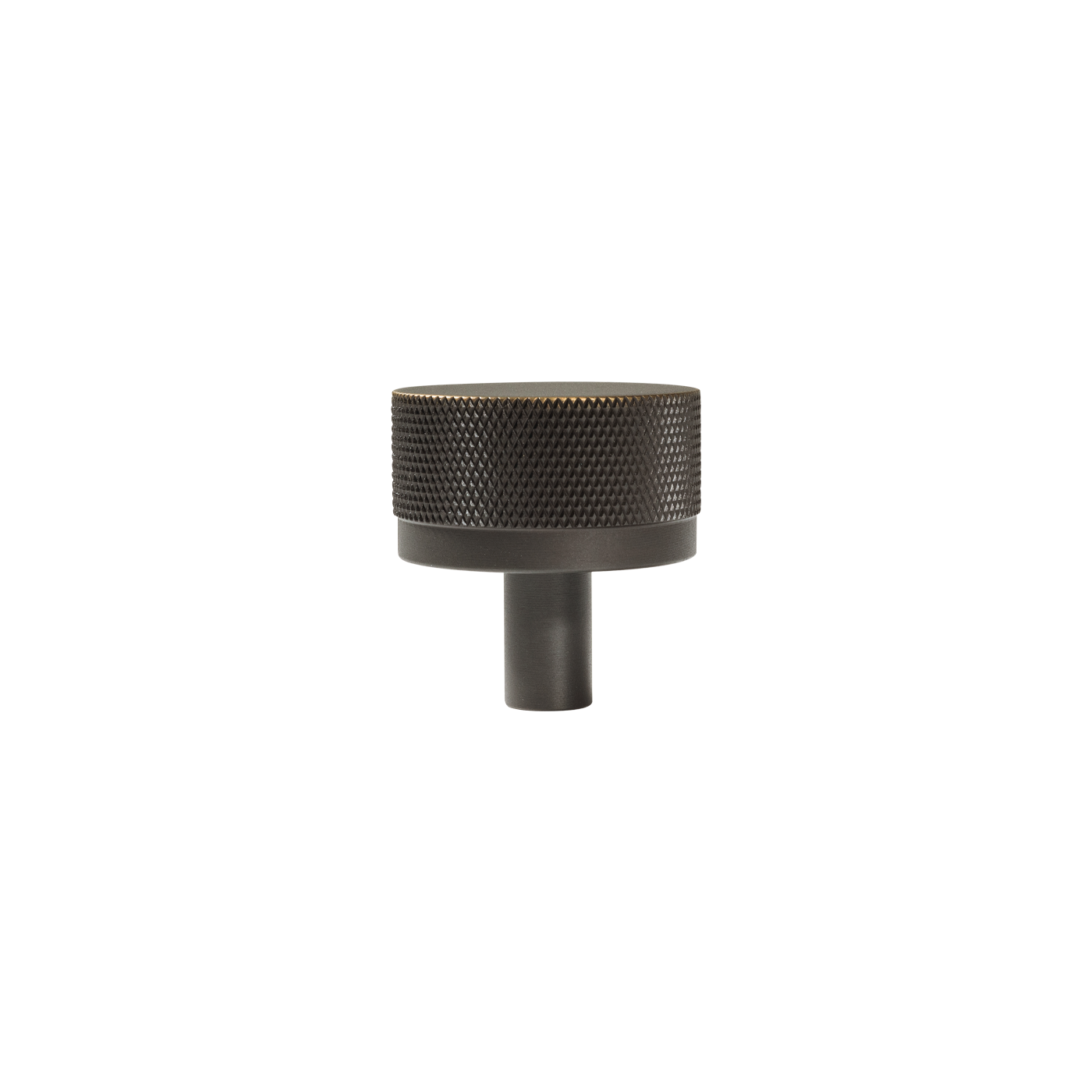 Momo Bellevue Knurled Knob Solid Brass 35mm in Dark Bronze (1)