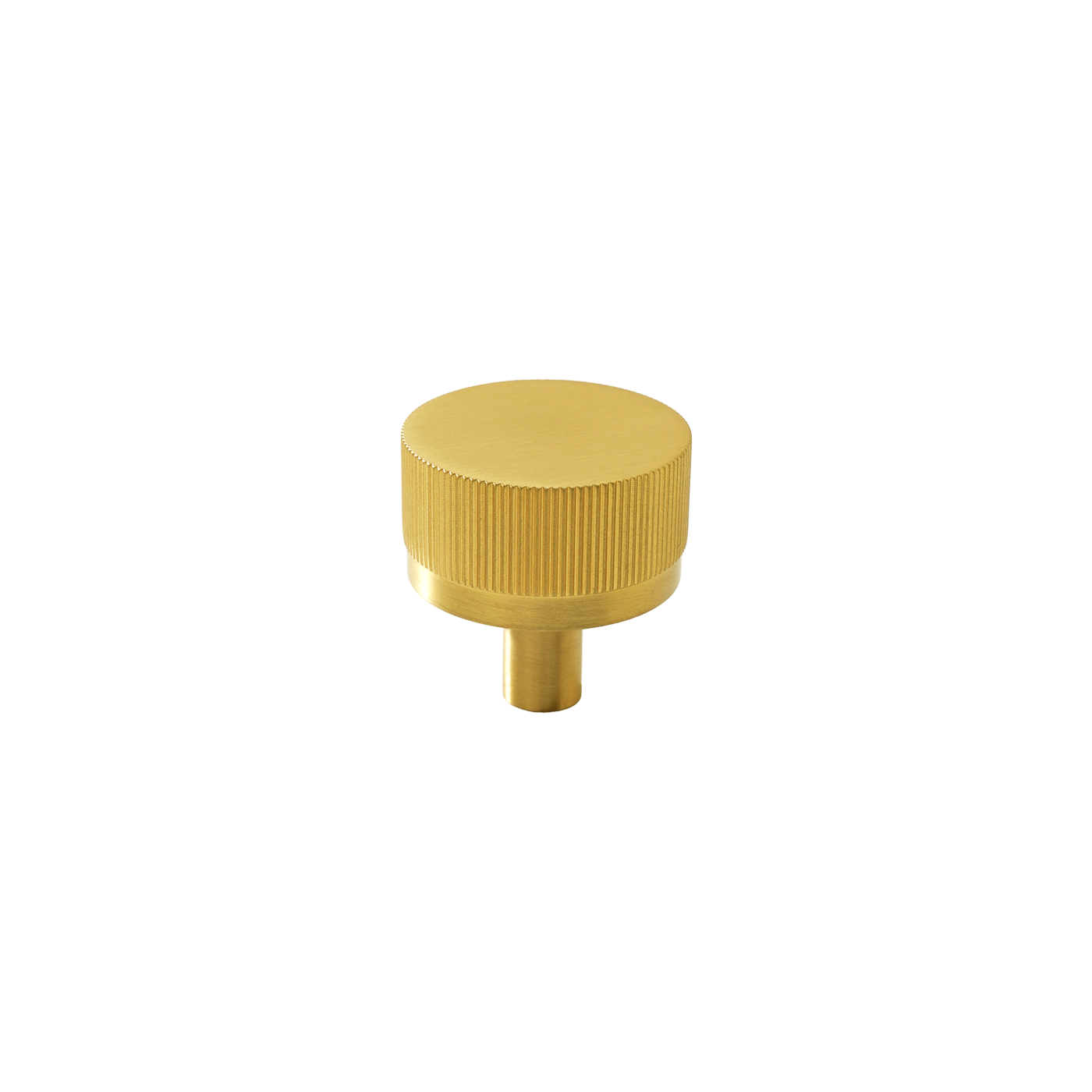 Momo Bellevue Lined Knob Solid Brass 35mm in Brushed Satin Brass