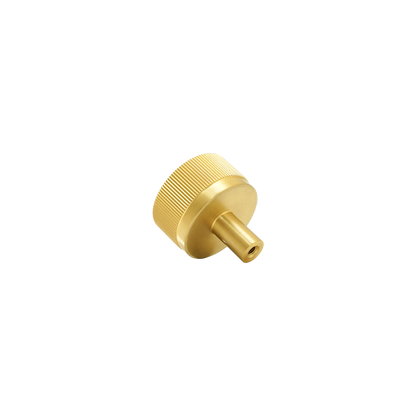 Momo Bellevue Lined Knob Solid Brass 35mm in Brushed Satin Brass (2)