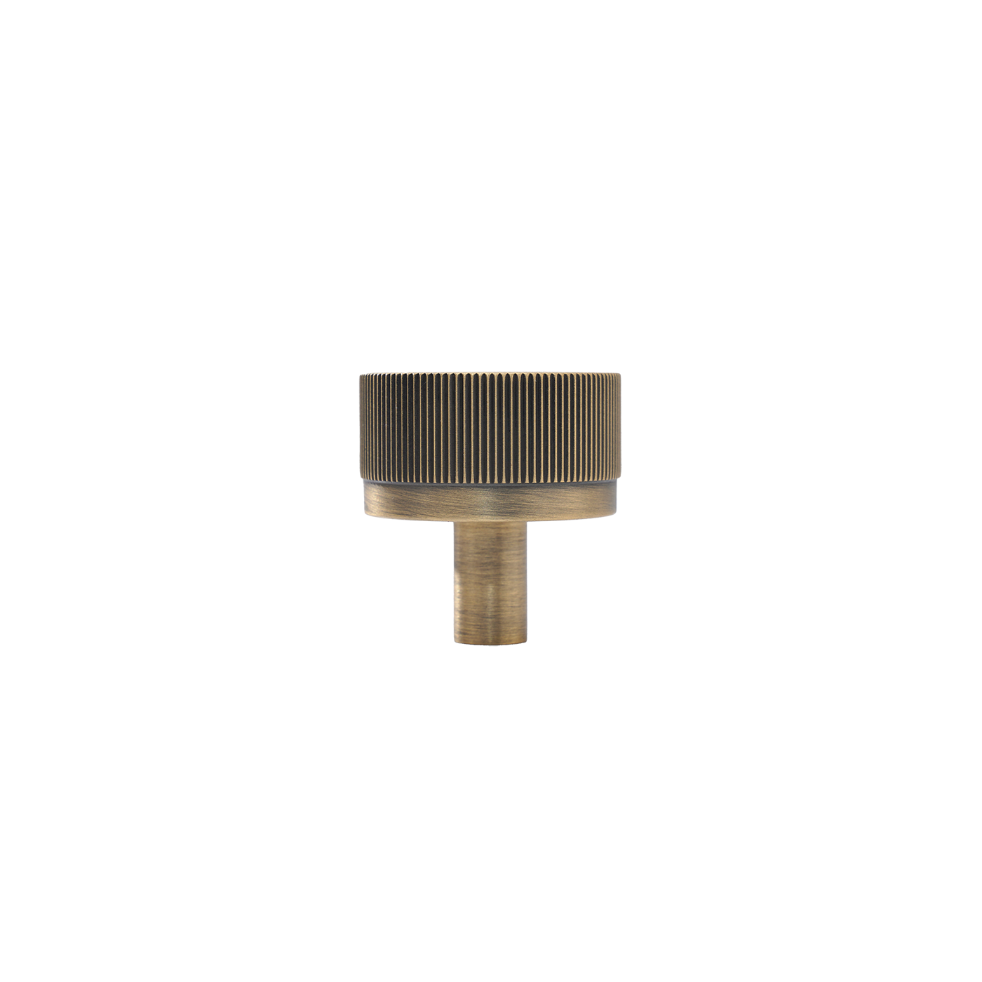 Momo Bellevue Lined Knob Solid Brass 35mm in Dark Brushed Brass (1)