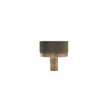Momo Bellevue Lined Knob Solid Brass 35mm in Dark Brushed Brass (1)