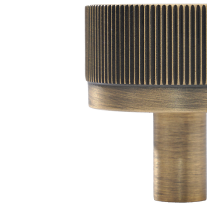 Momo Bellevue Lined Knob Solid Brass 35mm in Dark Brushed Brass (3)