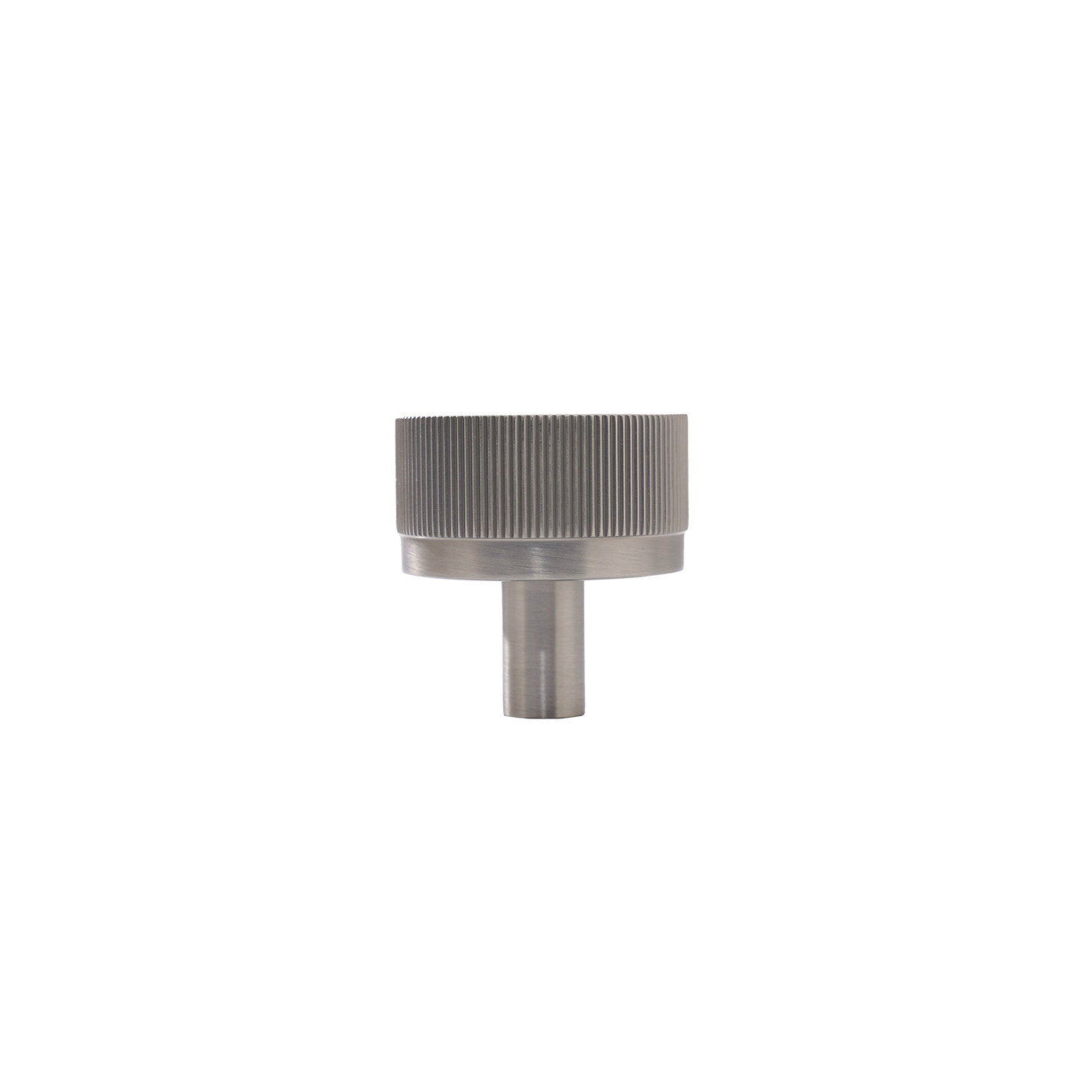 Momo Bellevue Lined Knob Solid Brass 35mm in Dull Brushed Nickel (1)