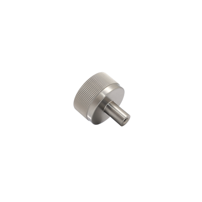 Momo Bellevue Lined Knob Solid Brass 35mm in Dull Brushed Nickel (2)