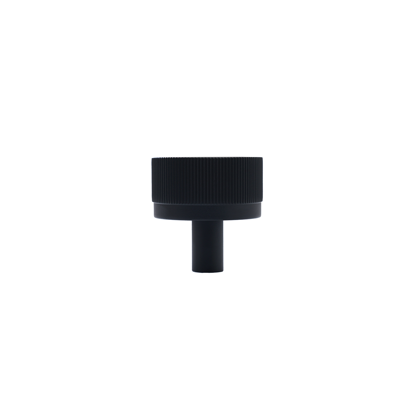 Momo Bellevue Lined Knob Solid Brass 35mm in Matt Black (1)