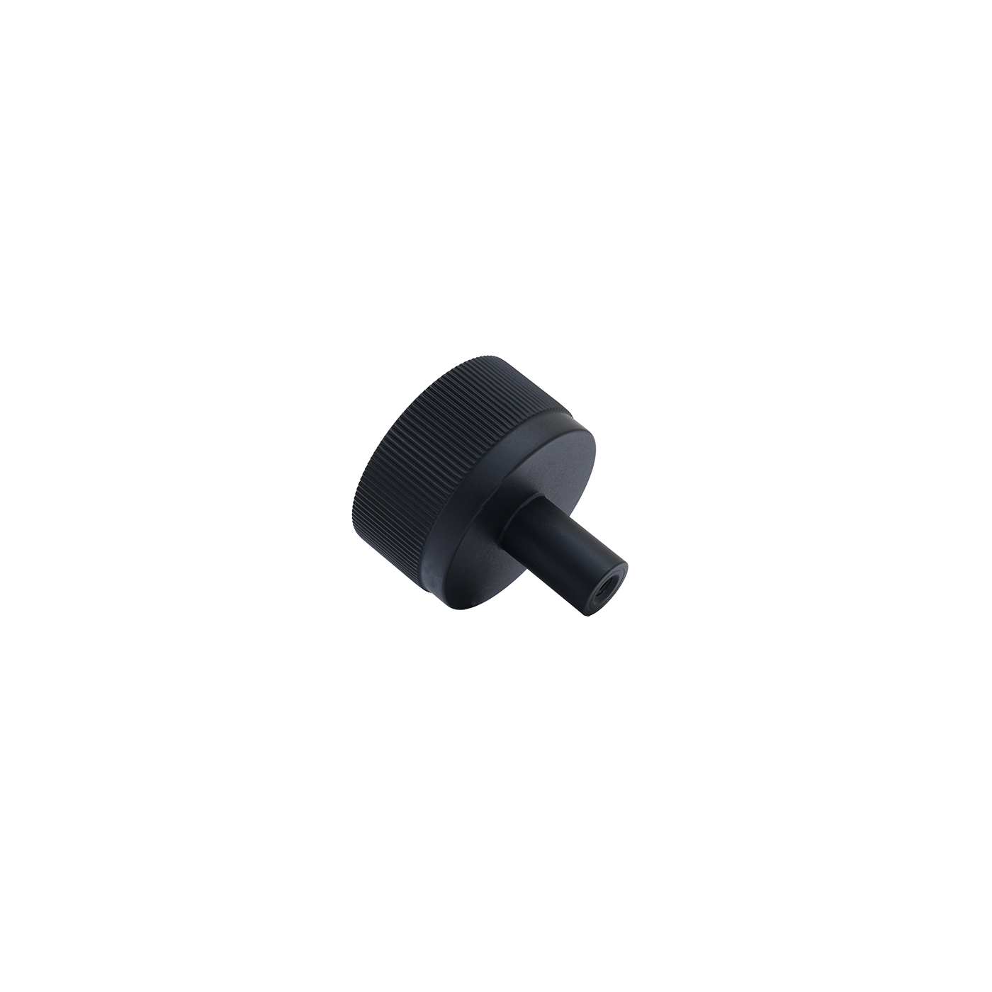 Momo Bellevue Lined Knob Solid Brass 35mm in Matt Black (2)