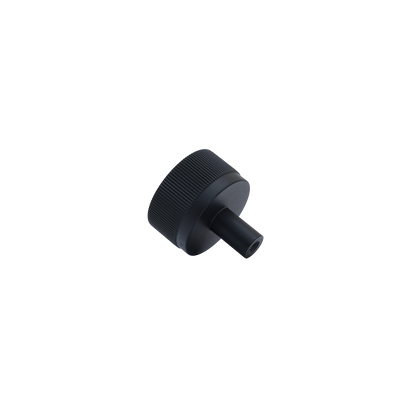 Momo Bellevue Lined Knob Solid Brass 35mm in Matt Black (2)