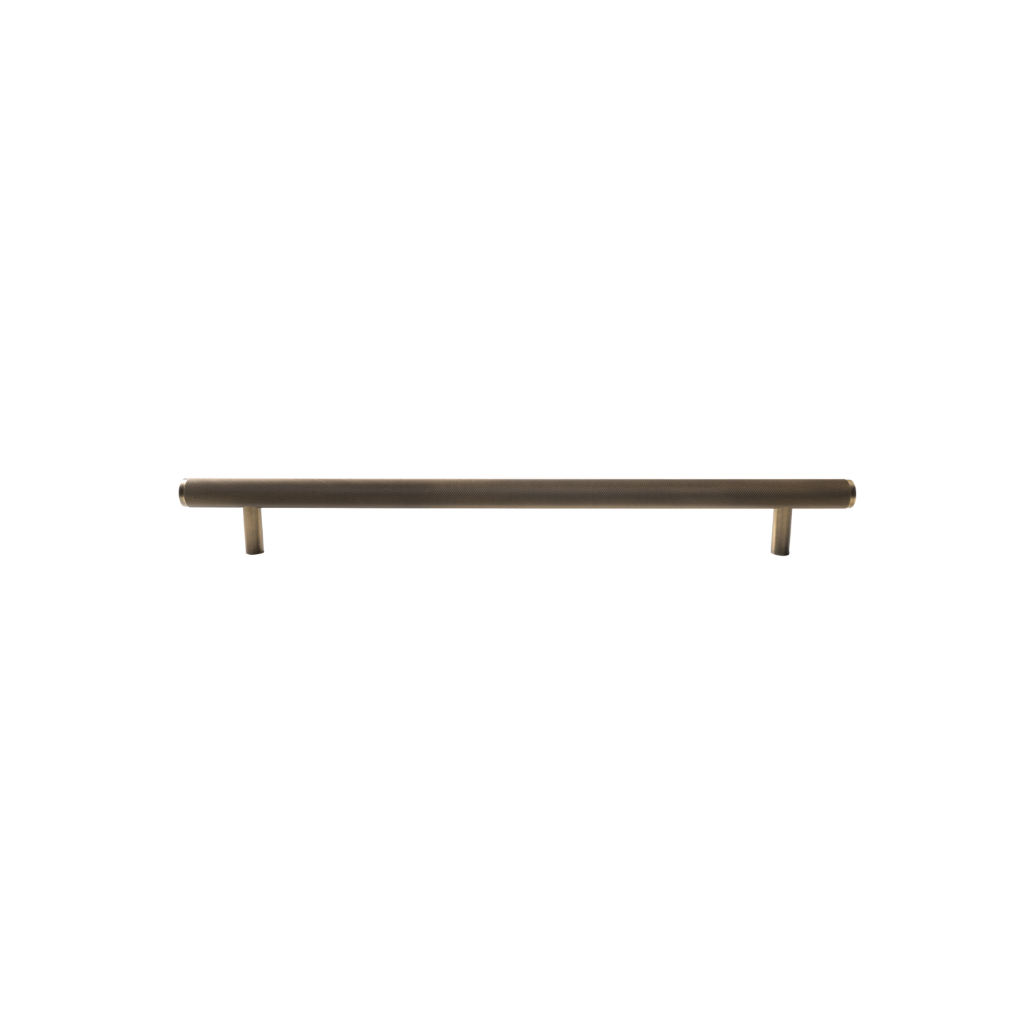 Momo Bellevue Knurled Solid Brass Door Pull Handle In Dark Brushed Brass (1)