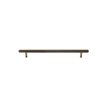 Momo Bellevue Knurled Solid Brass Door Pull Handle In Dark Brushed Brass (1)