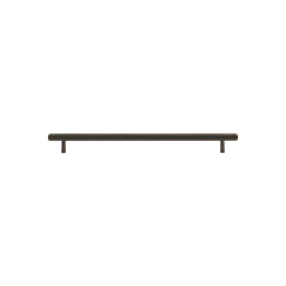Momo Bellevue Knurled Solid Brass Door Pull Handle In Dark Bronze (1)