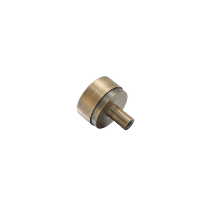 Momo Bellevue Plain Knob Solid Brass 35mm in Dark Brushed Brass (2)