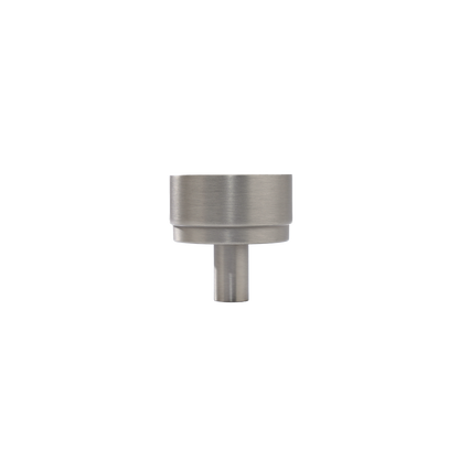 Momo Bellevue Plain Knob Solid Brass 35mm in Dull Brushed Nickel (1)