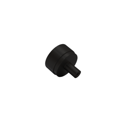 Momo Bellevue Plain Knob Solid Brass 35mm in Matt Black (3)