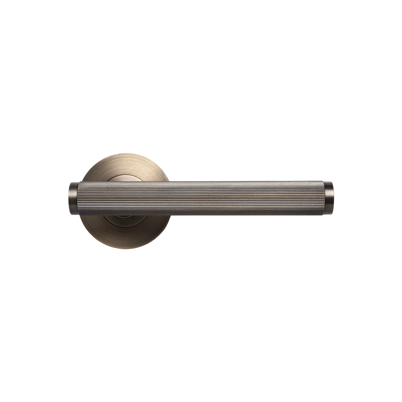 Momo Bellevue Solid Brass Lined Lever Entrance Set In Dark Brushed Brass (1)