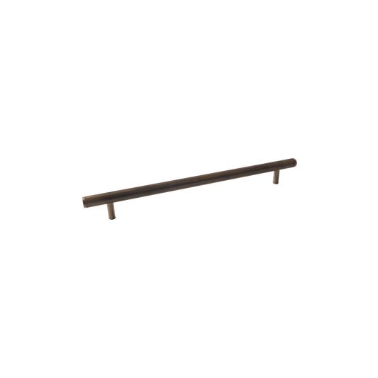 Momo Bellevue Lined Solid Brass Door Pull Handle In Bronze