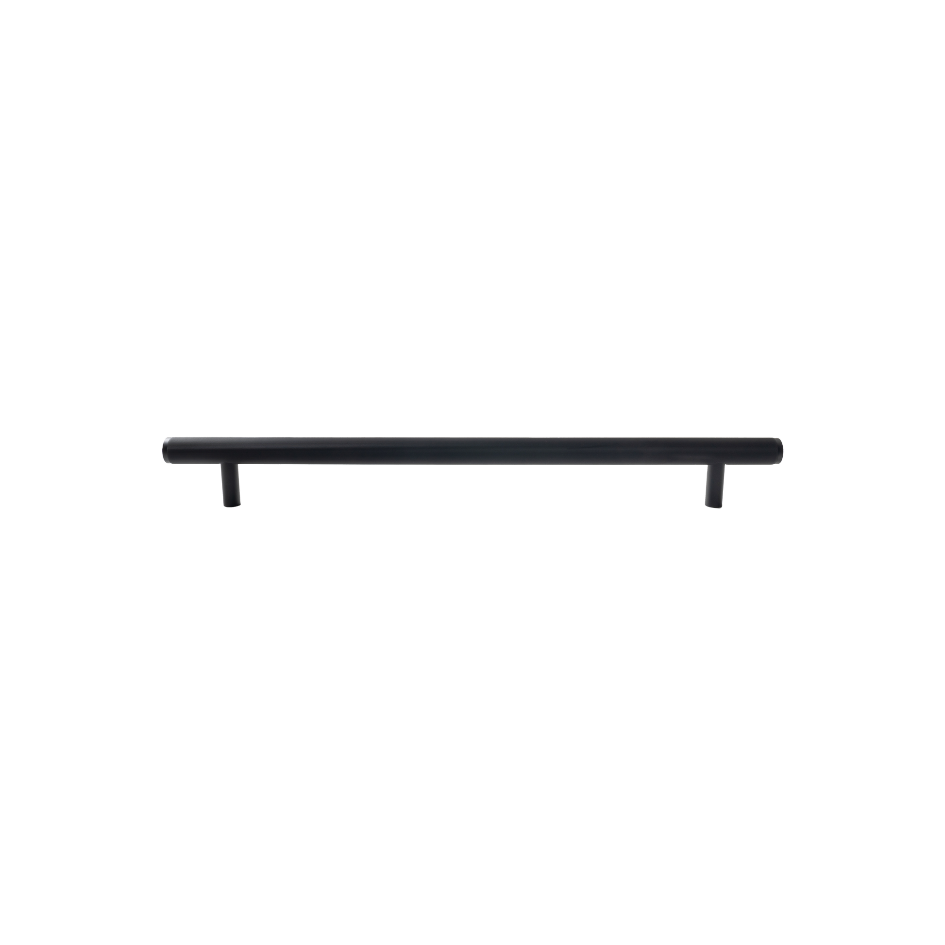 Momo Bellevue Solid Brass Lined Door Pull With Back to Back Fixing In Matt Black (1)