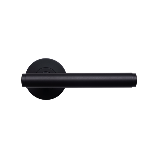 Momo Bellevue Plain Lever Handle Matt Black
