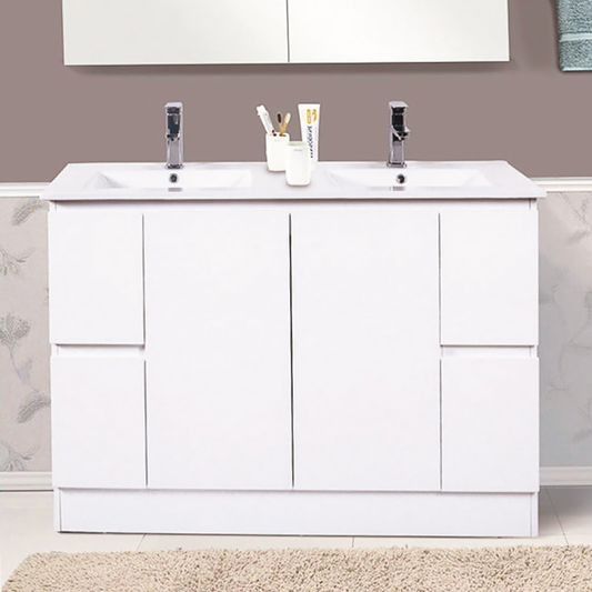 Rio 1200mm Double Bowl Freestanding Vanity