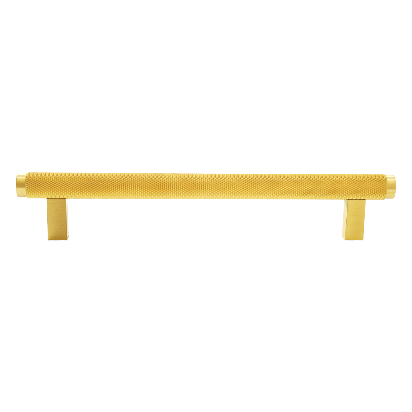 Momo Bellevue Knurled Bar Pull Solid Brass 160mm in Brushed Satin Brass (1)