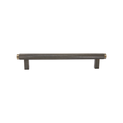Momo Bellevue Knurled Bar Pull Solid Brass 160mm in Dark Brushed Brass (1)
