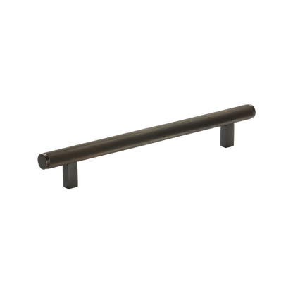 Momo Bellevue Knurled Bar Pull Solid Brass 160mm in Dark Bronze