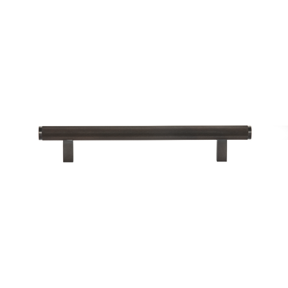 Momo Bellevue Knurled Bar Pull Solid Brass 160mm in Dark Bronze (1)