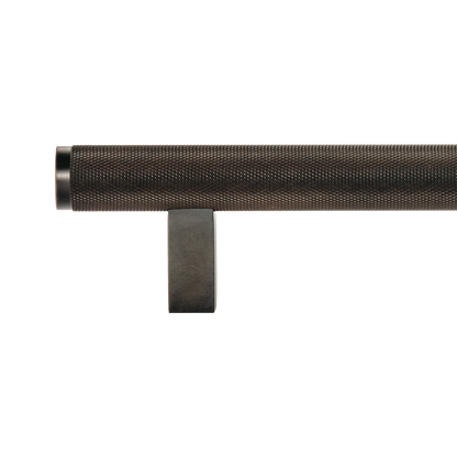 Momo Bellevue Knurled Bar Pull Solid Brass 160mm in Dark Bronze (2)