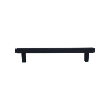 Momo Bellevue Knurled Bar Pull Solid Brass 160mm in Matt Black (1)