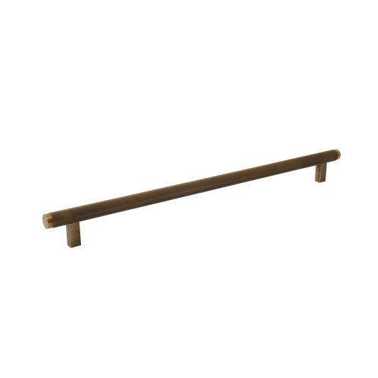 Momo Bellevue Knurled Bar Pull Solid Brass 320mm in Bronze