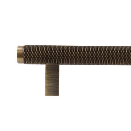 Momo Bellevue Knurled Bar Pull Solid Brass 320mm in Bronze (2)